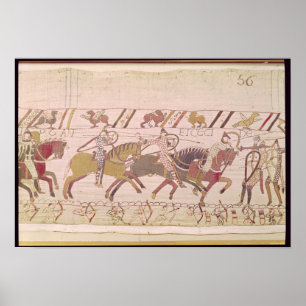 De Fransen vechten en doden Poster