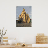 De Frauenkirche in Dresden Poster (Keuken)