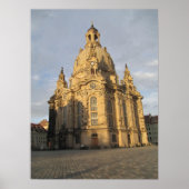 De Frauenkirche in Dresden Poster (Voorkant)