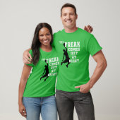 De freak komt 's nachts uit. t-shirt (Unisex)