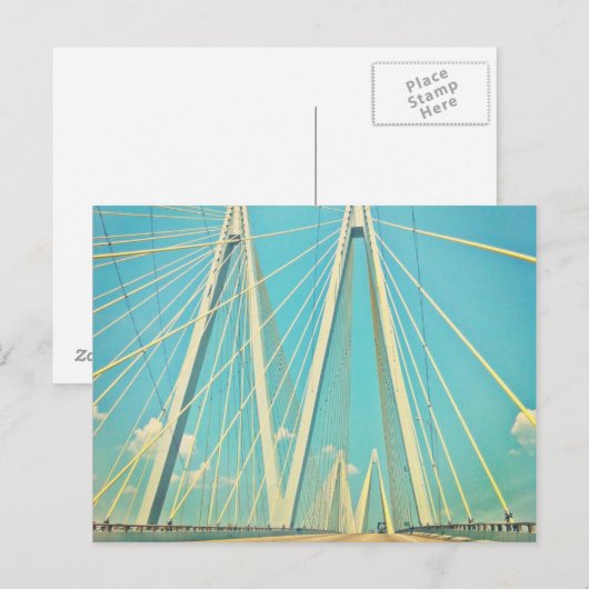 De Fred Hartman Bridge Briefkaart (Voorkant / Achterkant)