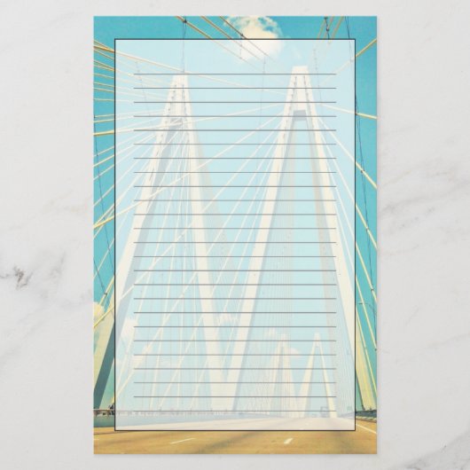 De Fred Hartman Bridge Briefpapier (Voorkant)