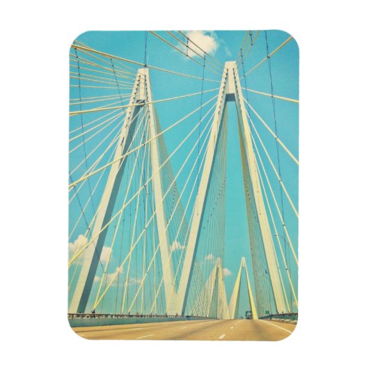 De Fred Hartman Bridge Magneet (Verticaal)