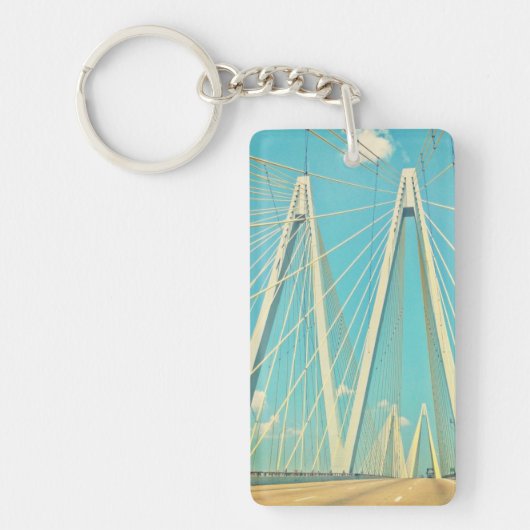 De Fred Hartman Bridge Sleutelhanger (Voorkant)