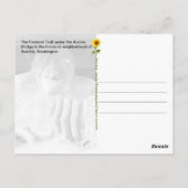 De Fremont Troll, Seattle, WA - briefkaart (Achterkant)