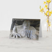 De Fremont Troll, Seattle, WA - kaart (Gele Bloem)