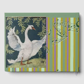 De frequentie van de liefde zwaan gastenboek (Achterkant)