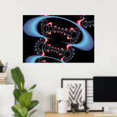 De frequentie vastleggen poster (Thuiskantoor)