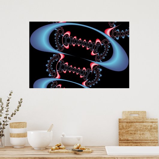 De frequentie vastleggen poster (Keuken)