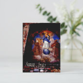 De fresco's van Assisi Italië geschenken Briefkaart (Staand voorkant)