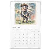 De Freuden van Golf - Kalender (Jan 2027)