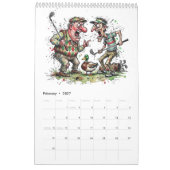 De Freuden van Golf - Kalender (Feb 2027)