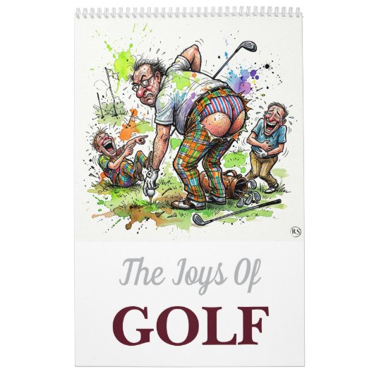 De Freuden van Golf - Kalender (Hoes)