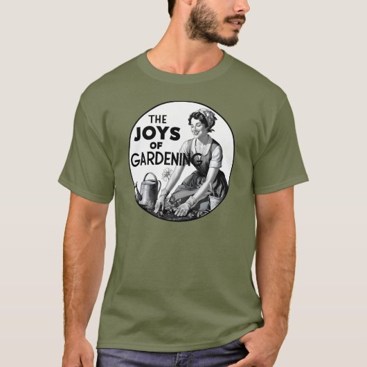 De Freuden Van Tuinieren T-shirt (Voorkant)