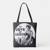De Freuden Van Tuinieren Tote Bag (Achterkant)