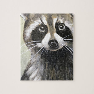 De Friendly Raccoon Legpuzzel