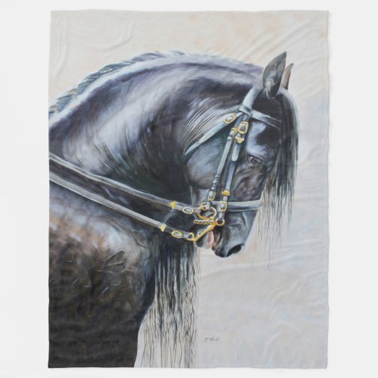 De Friesian Blanket Fleece Deken (Voorkant)