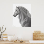 De Friesian Horse Print (Keuken)