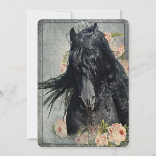 De Friesian - Wenskaart Bedankkaart (Voorkant)