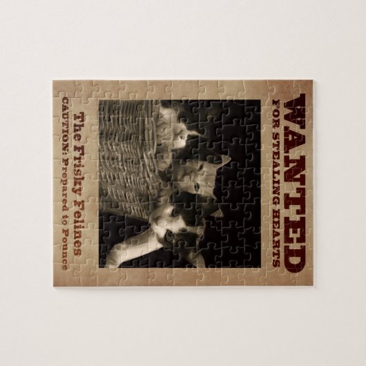 De Frisky Felines Legpuzzel (Horizontaal)