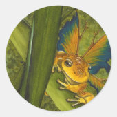 De Frog Faery Sticker (Voorkant)