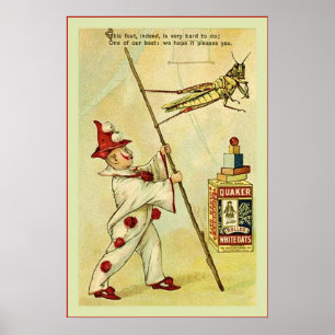 De Frolie Grasshopper Circus ~  Poster