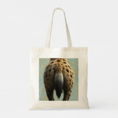 De fronsende hyena tote bag (Achterkant)