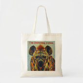 De fronsende hyena tote bag (Voorkant)