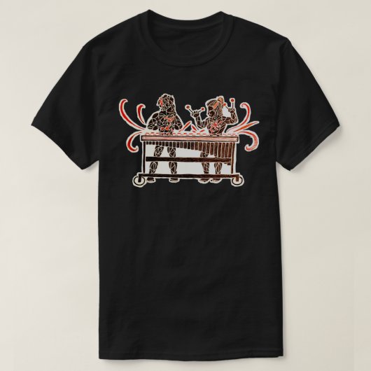 De frontlijn Marimba T-shirt (Design voorkant)