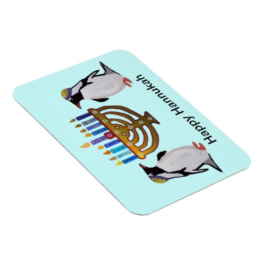 De Frozen Chosen Hannukah Premium Magnet Magneet (Rechterzijde)