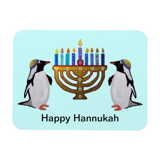 De Frozen Chosen Hannukah Premium Magnet Magneet (Horizontaal)