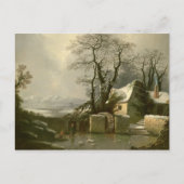 De "Frozen Mill Race" Briefkaart (Voorkant)