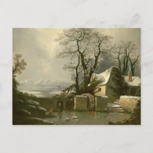 De "Frozen Mill Race" Briefkaart