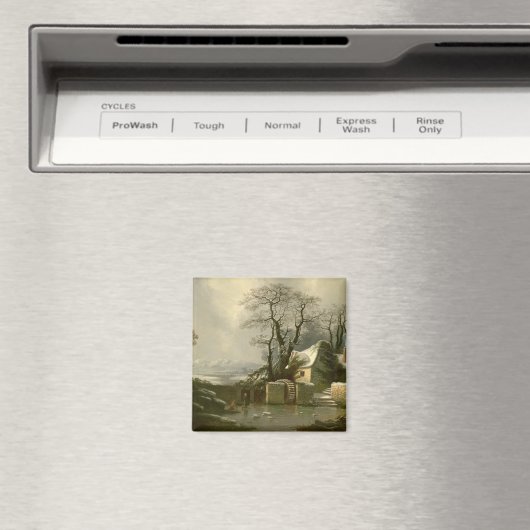 De "Frozen Mill Race" Magneet (Insitu (Vaatwasser))