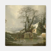 De "Frozen Mill Race" Magneet (Voorkant)