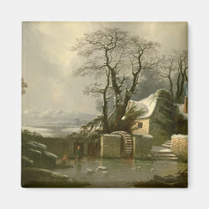 De "Frozen Mill Race" Magneet