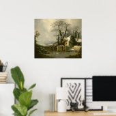 De "Frozen Mill Race" Poster (Thuiskantoor)