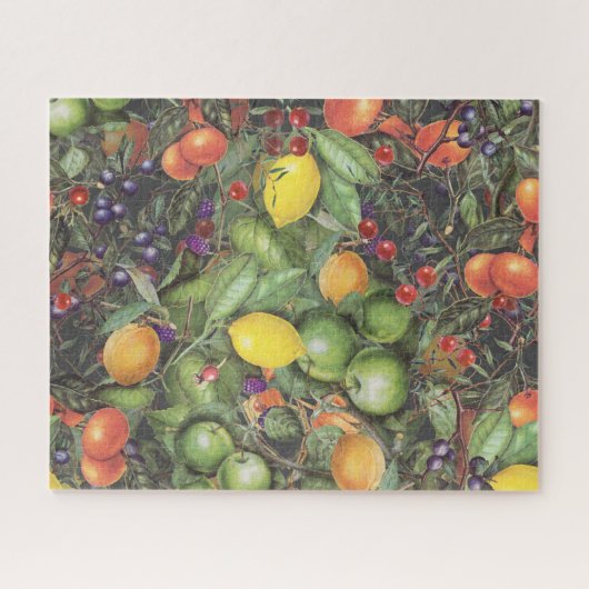 De Fruit Overvloed Legpuzzel (Horizontaal)