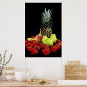 De fruitmand poster (Keuken)