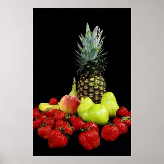 De fruitmand poster (Voorkant)