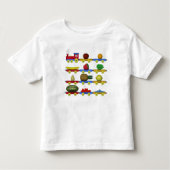 De fruittrein kinder shirts (Voorkant)