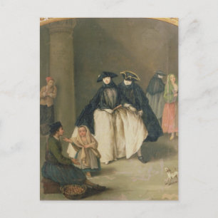 De fruitverkoper briefkaart