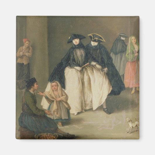 De fruitverkoper magneet (Voorkant)