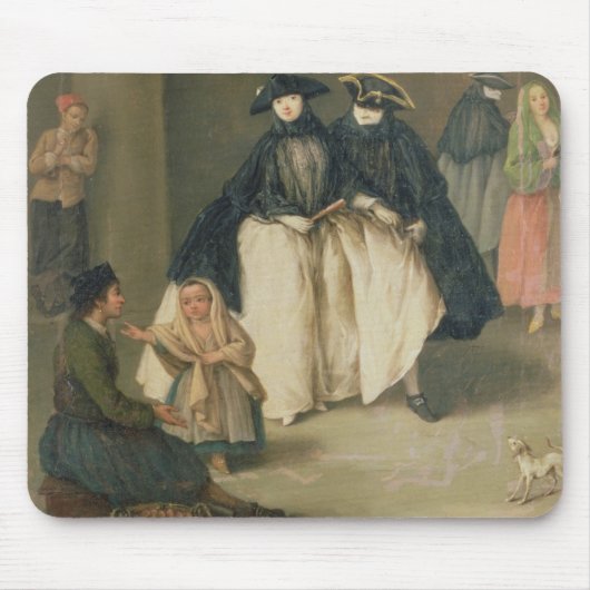 De fruitverkoper muismat (Voorkant)