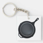De Frying Dutchman Skillet-Sleutelhanger Sleutelhanger (Voorkant)
