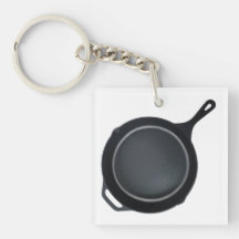 De Frying Dutchman Skillet-Sleutelhanger