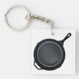 De Frying Dutchman Skillet-Sleutelhanger Sleutelhanger