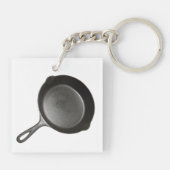 De Frying Dutchman Skillet-Sleutelhanger Sleutelhanger (Achterkant)