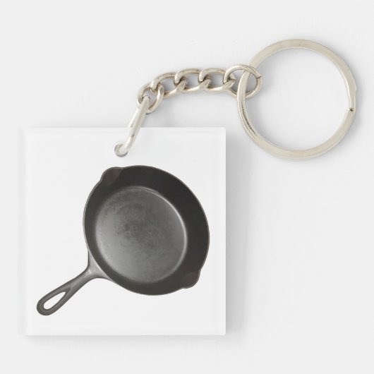 De Frying Dutchman Skillet-Sleutelhanger Sleutelhanger (Achterkant)