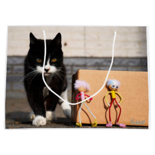 De Fubby's verstoppen zich voor de kat Ping. Groot Cadeauzakje